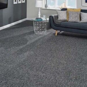 Grey wall to wall carpets