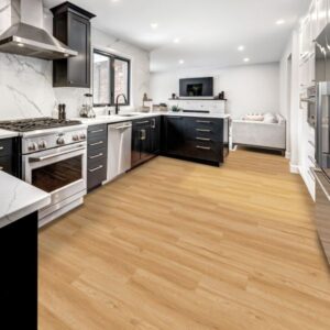 Beige SPC Flooring Planks