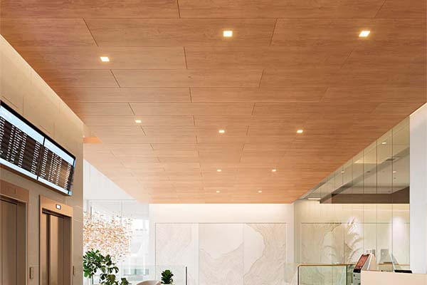 Wood Panel 3 Wood Panel Ceiling installation